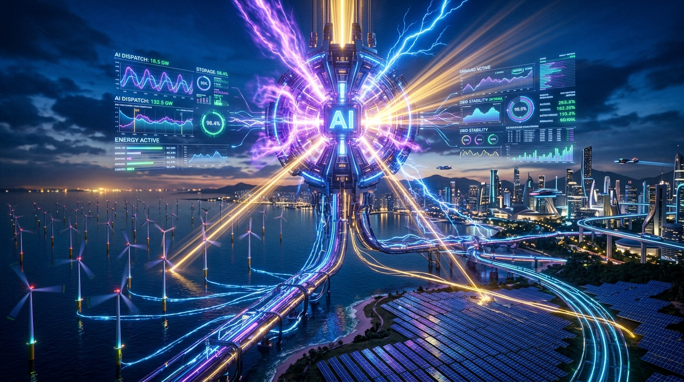 Agentic Workflows for Smart Energy Grids Hero Visual