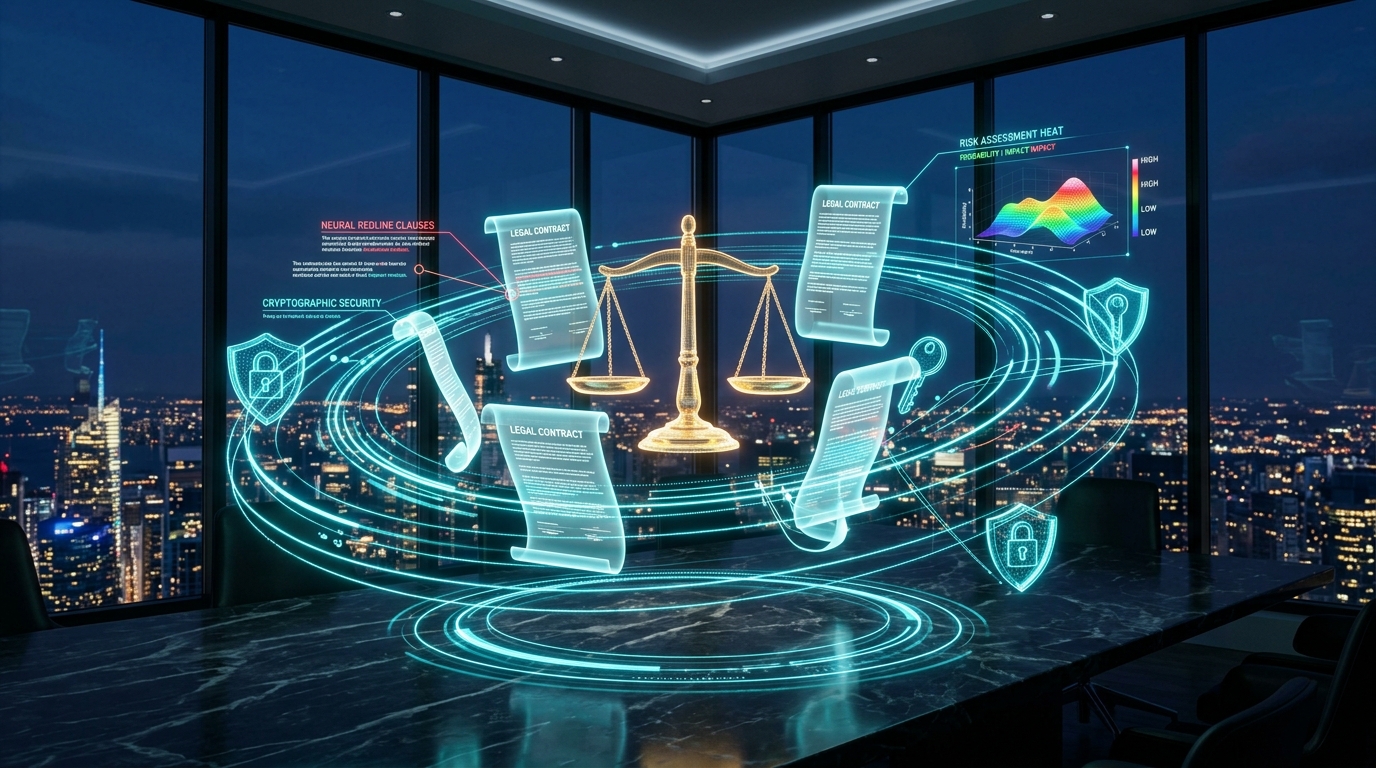 Autonomous Legal Contract Review with Multi-Agent Workflows