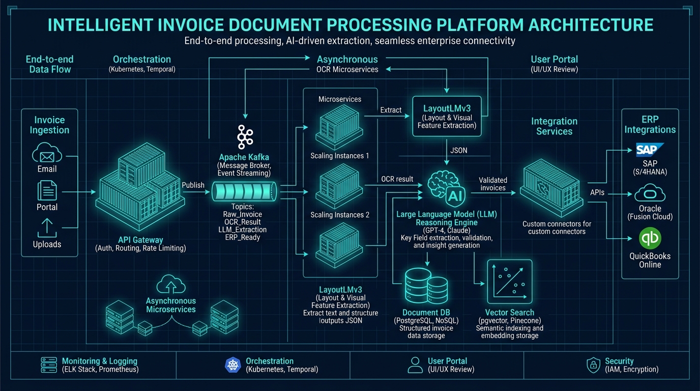 Automating Invoice Processing with OCR Pipelines Architecture Blueprint